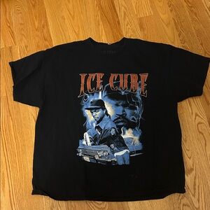 Ice Cube Graphic Tee in Black